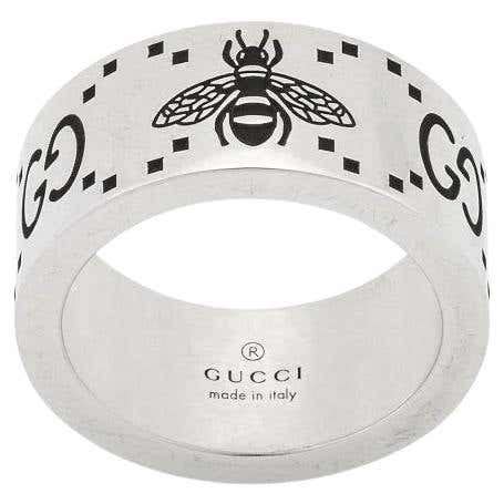 gucci bumblebee ring|gg bee motif ring.